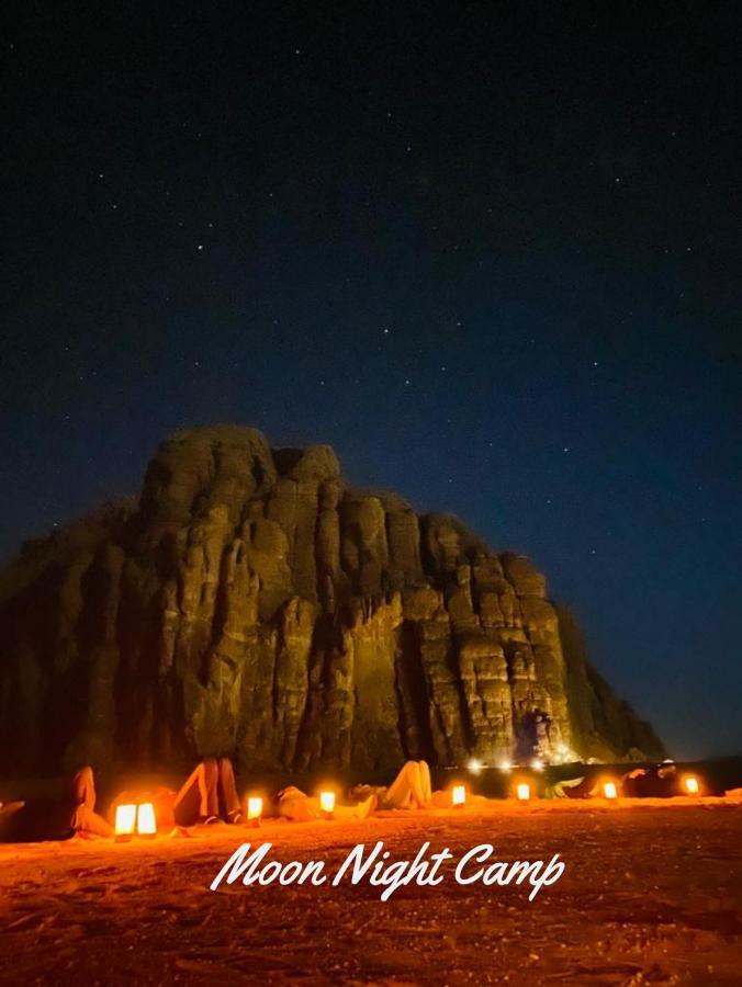 Moon Night Camp Hotel Wadi Rum Eksteriør billede
